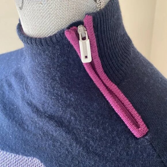 Smartwool Dacono Ski Funnel Neck Sweater XS NEW - Picture 4 of 7